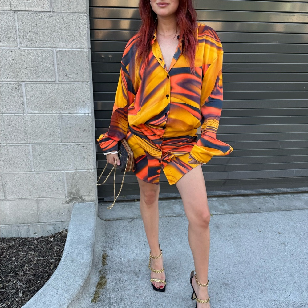 Attico mini dress
